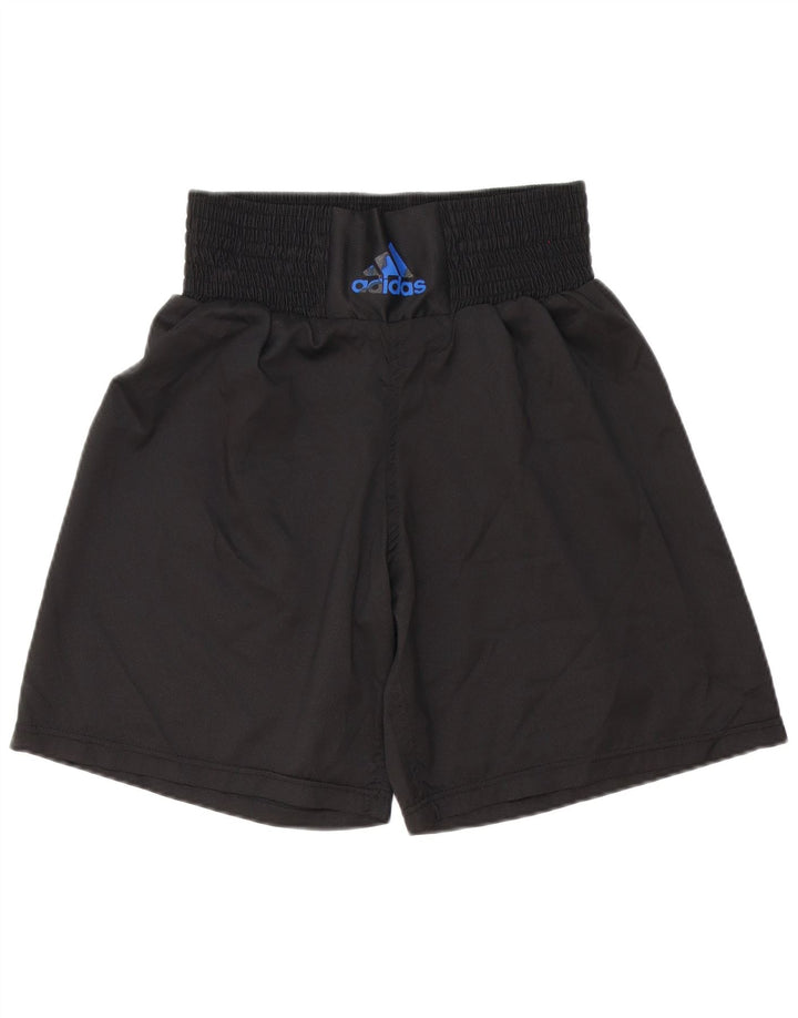 Adidas Mens Boxing Sport Shorts Small Black Polyester Sports