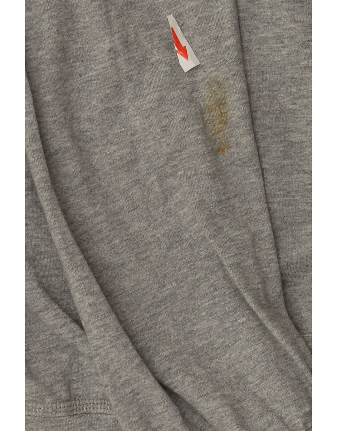 Nike Womens Hoodie Jumper UK 8/10 Small Grey Flecked