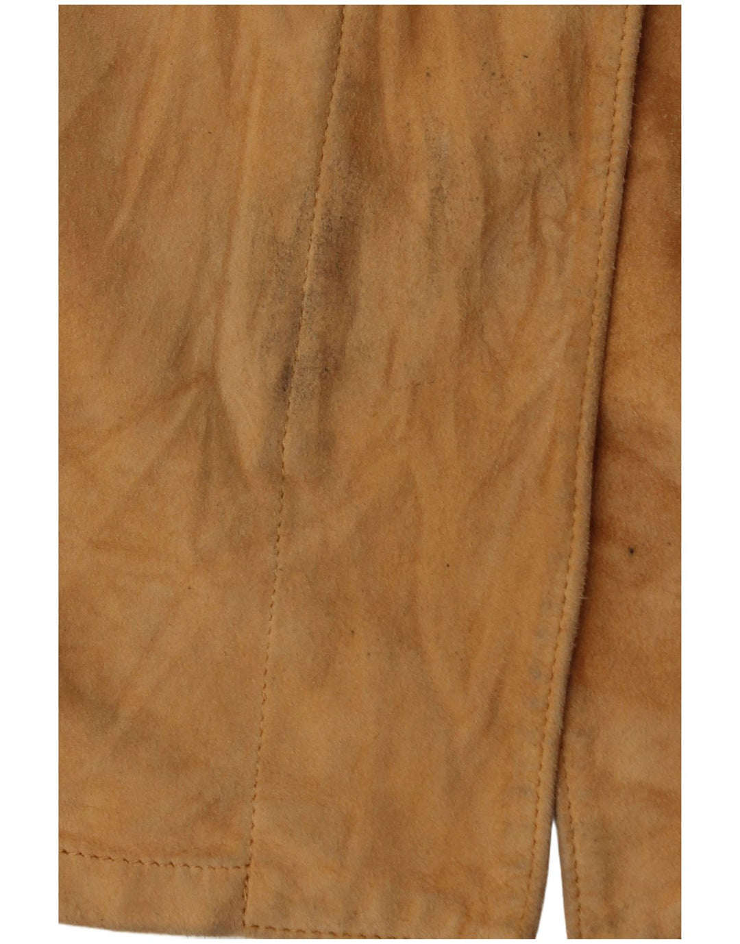 GIMO'S Womens Suede Jacket UK 12 Medium Beige