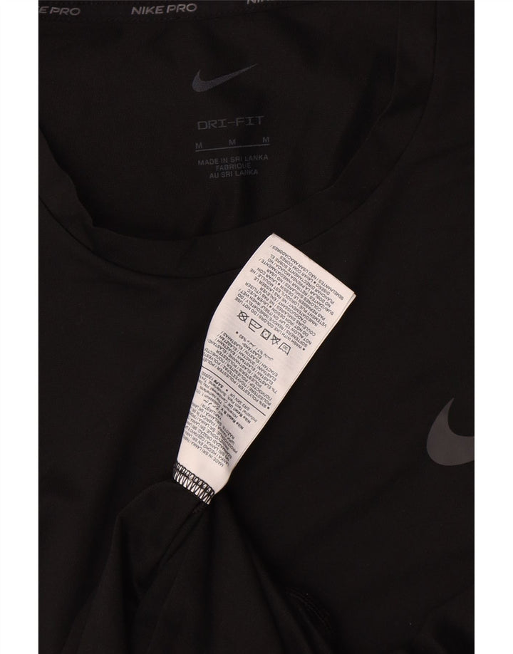 Nike Mens Dri Fit Vest Top Medium Black Polyester