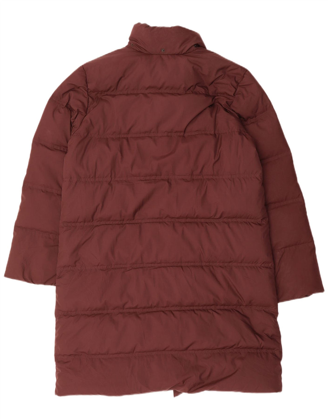 Fila Womens Oversized Padded Coat UK 14 Medium Burgundy Polyester