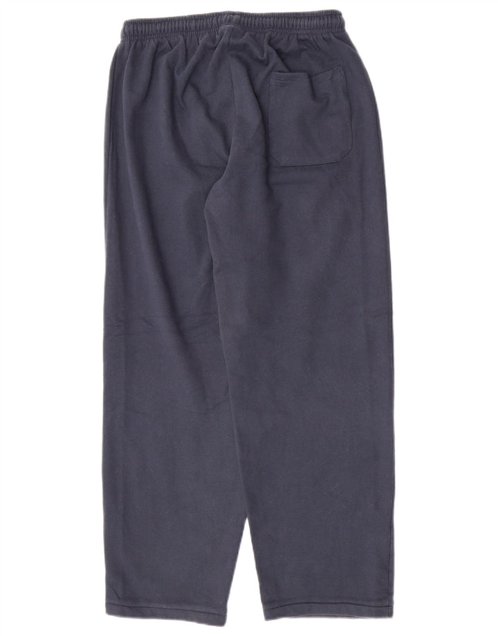 Sergio Tacchini Mens Tracksuit Trousers Medium Navy Blue Cotton