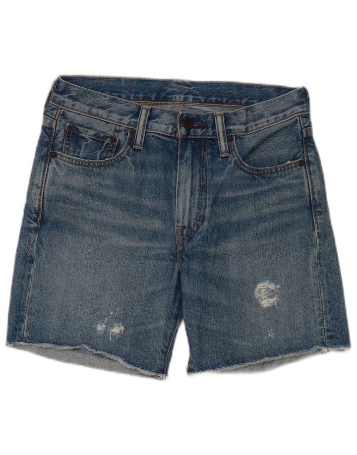 Levi's Womens 505 Denim Shorts W27 Small  Blue Cotton