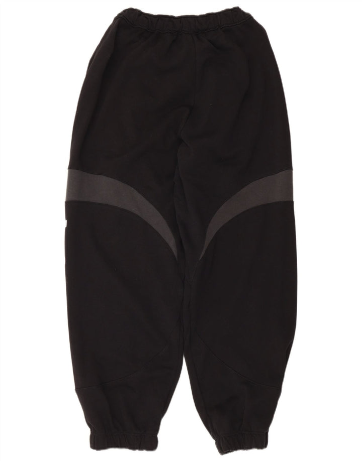Nike Womens Tracksuit Trousers Joggers UK 14 Medium Black Colourblock