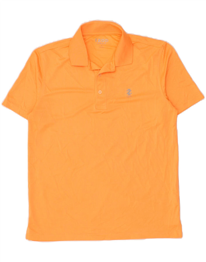 IZOD Mens Polo Shirt Small Orange Polyester Vintage Izod and Second-Hand Izod from Messina Hembry 
