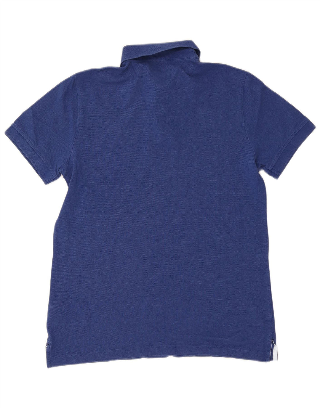 Tommy Hilfiger Mens Polo Shirt Medium Blue Cotton