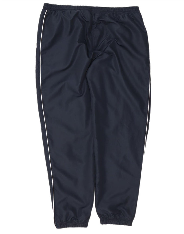Sergio Tacchini Mens Tracksuit Trousers Joggers 3XL Navy Blue Polyester