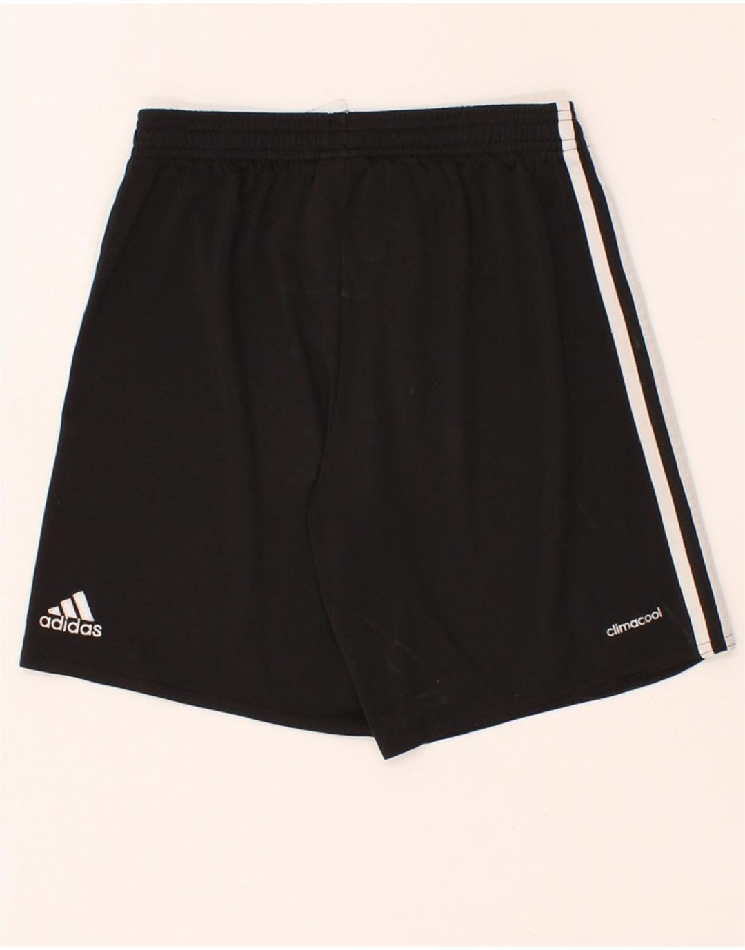 ADIDAS Boys Juventus Sport Shorts 11-12 Years  Black Polyester Vintage Adidas and Second-Hand Adidas from Messina Hembry 