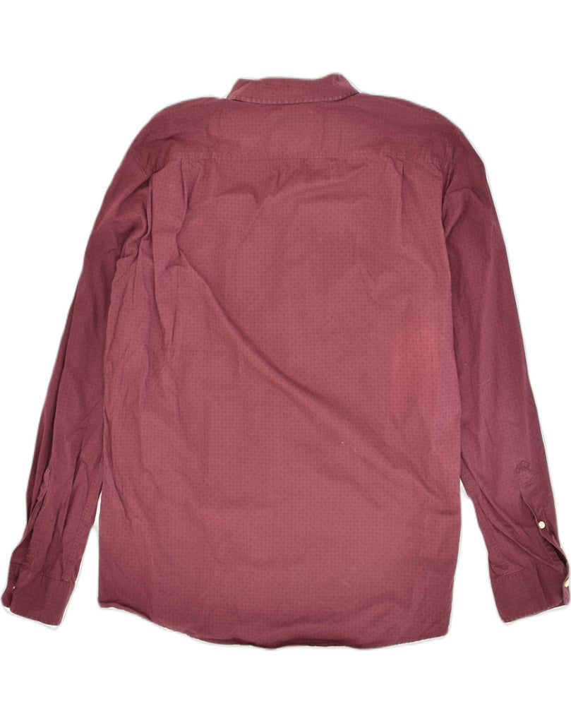 JACK WILLS Mens Shirt XL Maroon Cotton | Vintage Jack Wills | Thrift | Second-Hand Jack Wills | Used Clothing | Messina Hembry 