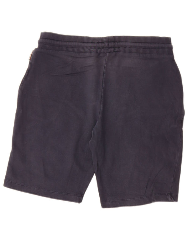 Napapijri Boys Geographic Sport Shorts 15-16 Years Navy Blue Cotton