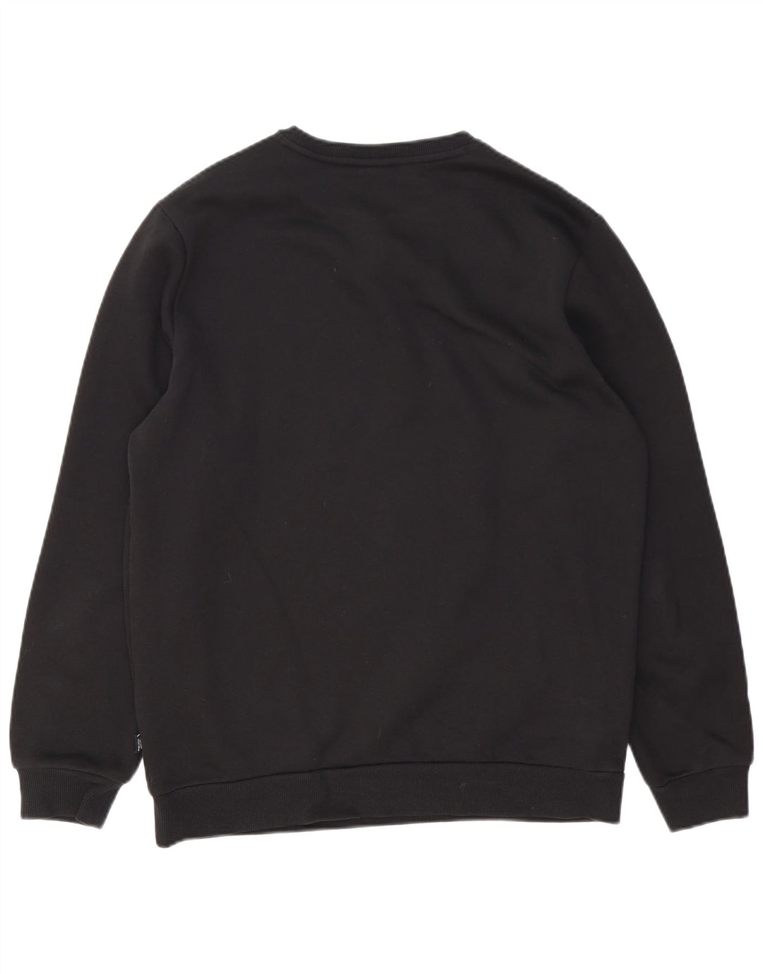 PUMA Mens Sweatshirt Jumper Medium Black Cotton
