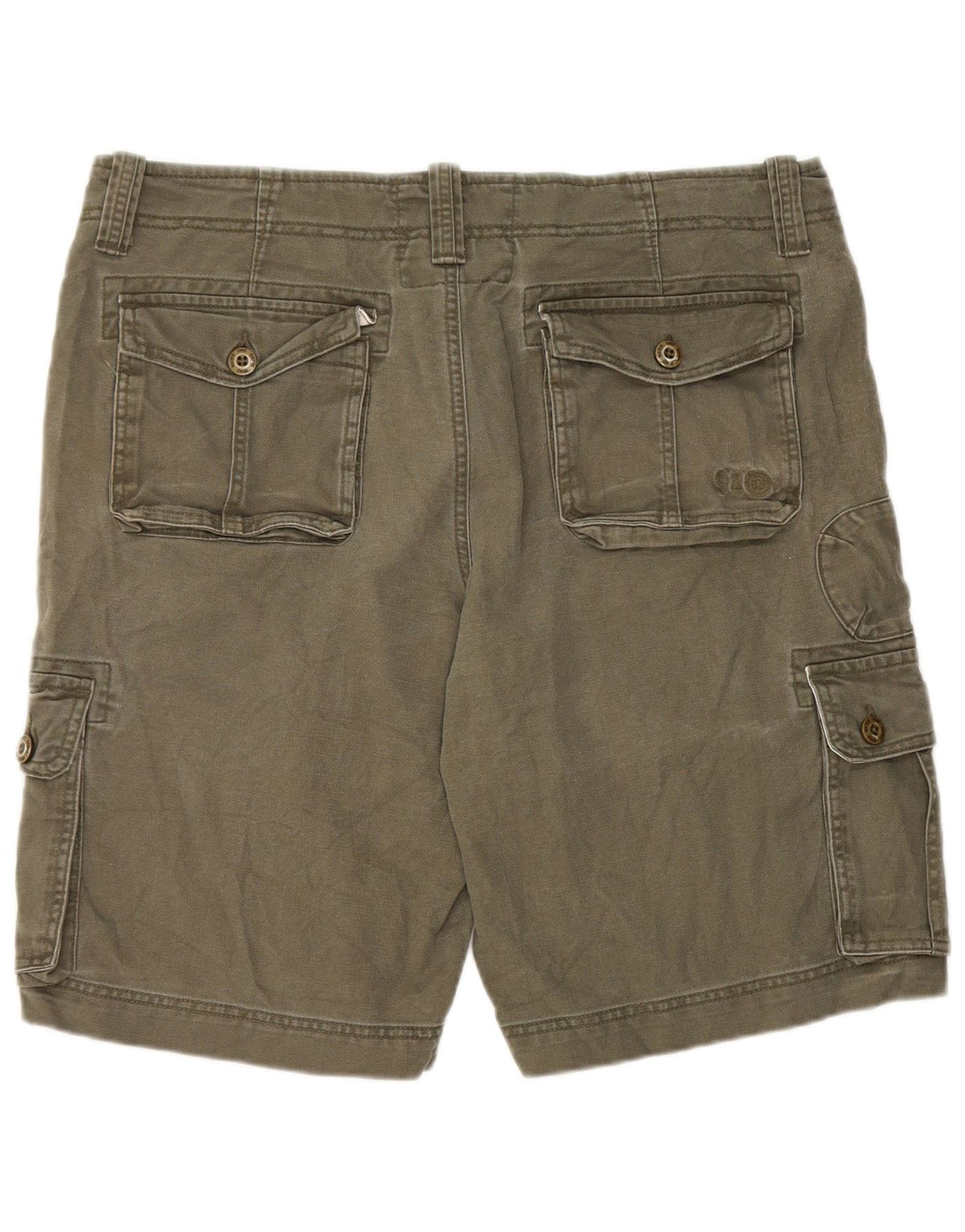 Element Mens Cargo Shorts W36 Large Khaki Cotton