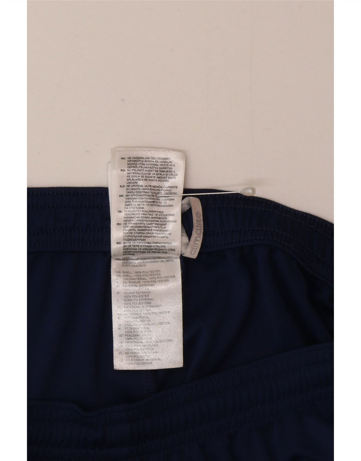 Adidas Mens Climalite Sport Shorts Small  Navy Blue Polyester