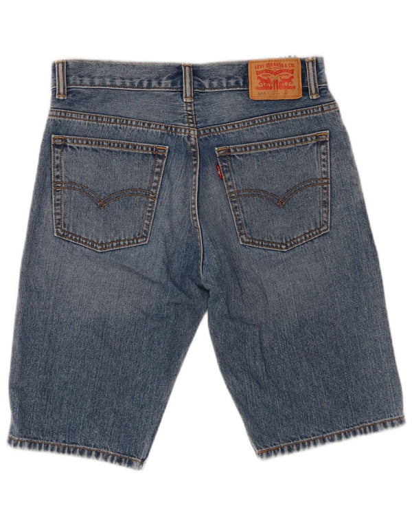 Levi's Boys 505 Denim Shorts 15-16 Years W28  Blue Cotton