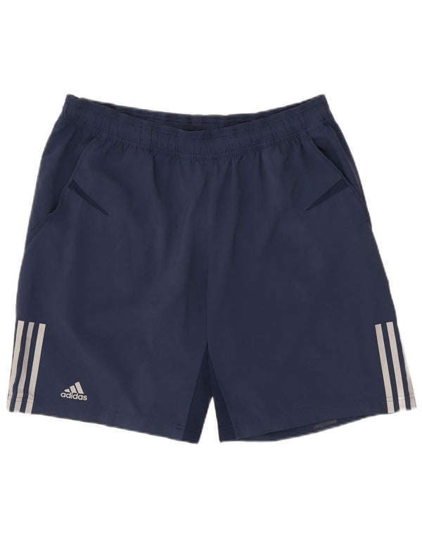 Adidas Mens Sport Shorts Large  Navy Blue Polyester