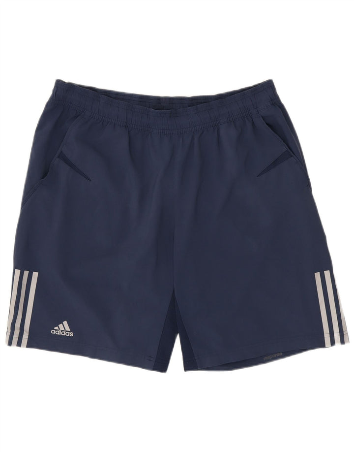 Adidas Mens Sport Shorts Large  Navy Blue Polyester
