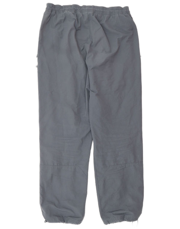 ADIDAS Mens Tracksuit Trousers Joggers Large  Navy Blue Polyester