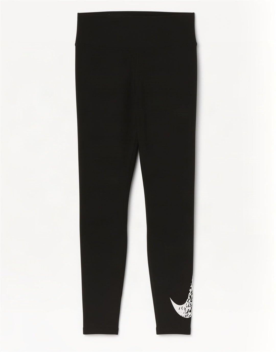 Nike Womens Dri Fit Graphic Leggings UK 8 Small Black Polyester