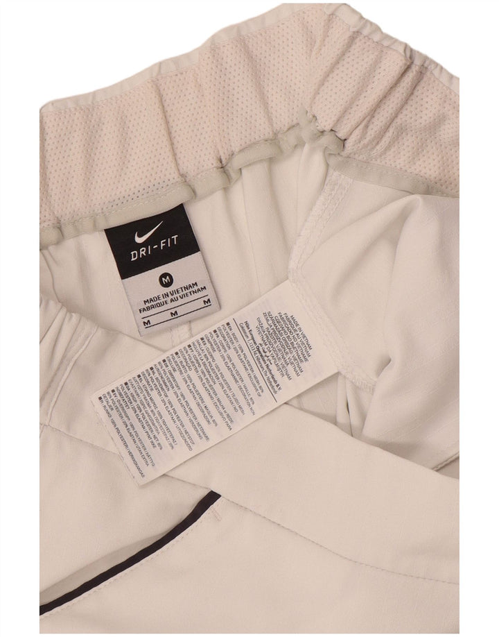 Nike Mens Dri Fit Chino Shorts Medium W32  White Polyester