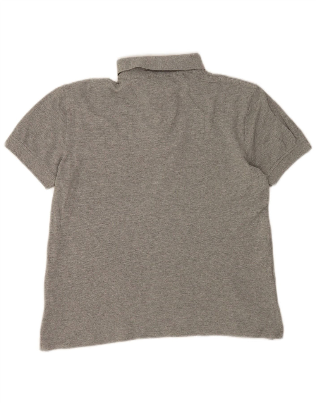 Tommy Hilfiger Mens Polo Shirt Medium Grey Cotton