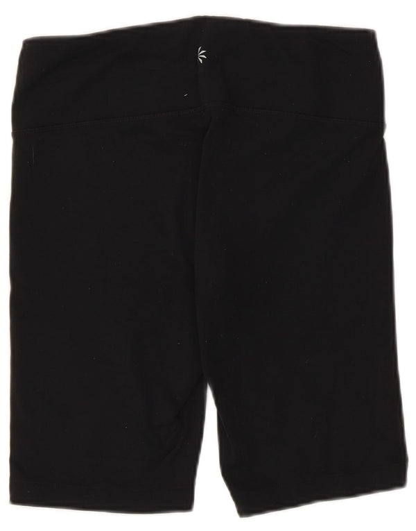 ATHLETA Womens Sport Shorts UK 8 Small Black Polyester