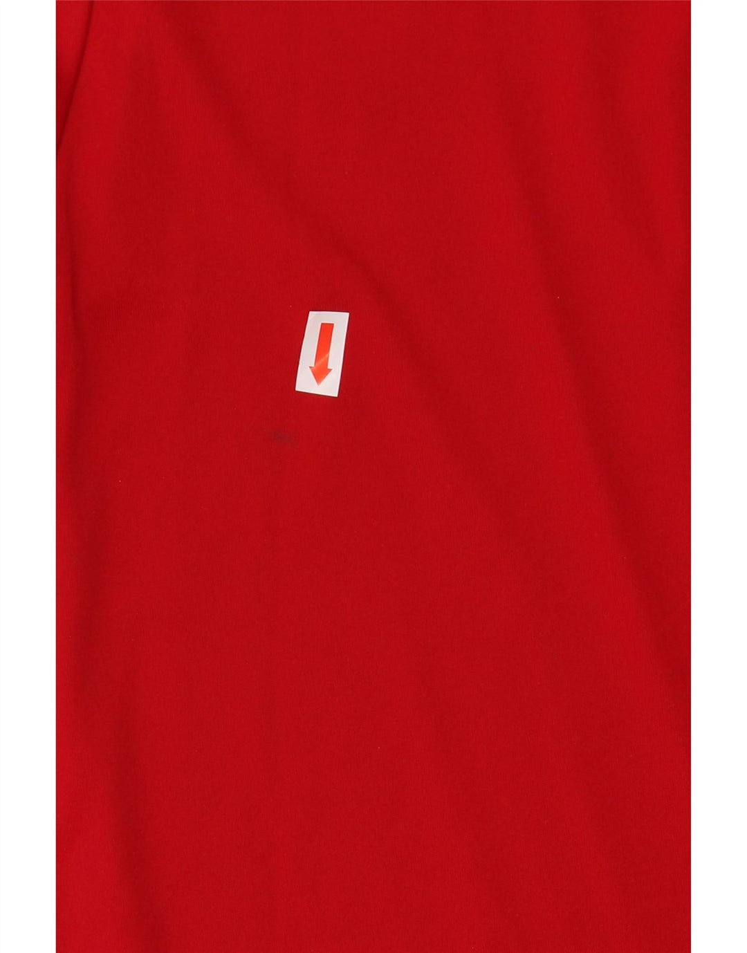 ADIDAS Mens Climalite T-Shirt Top XL Red Colourblock Polyester
