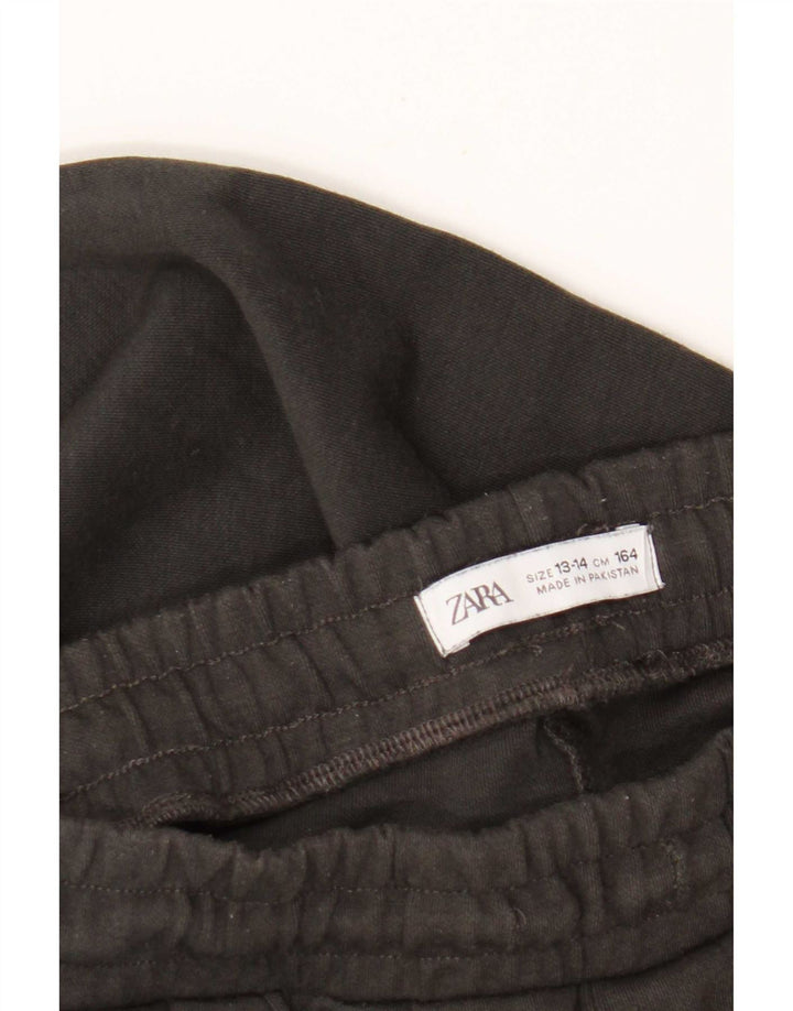 Zara Boys Tracksuit Trousers Joggers 13-14 Years Black