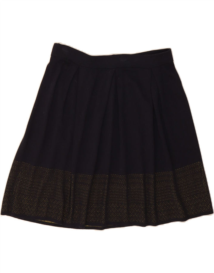 HUGO BOSS Womens A-Line Skirt W32 Large Navy Blue Vintage Hugo Boss and Second-Hand Hugo Boss from Messina Hembry 
