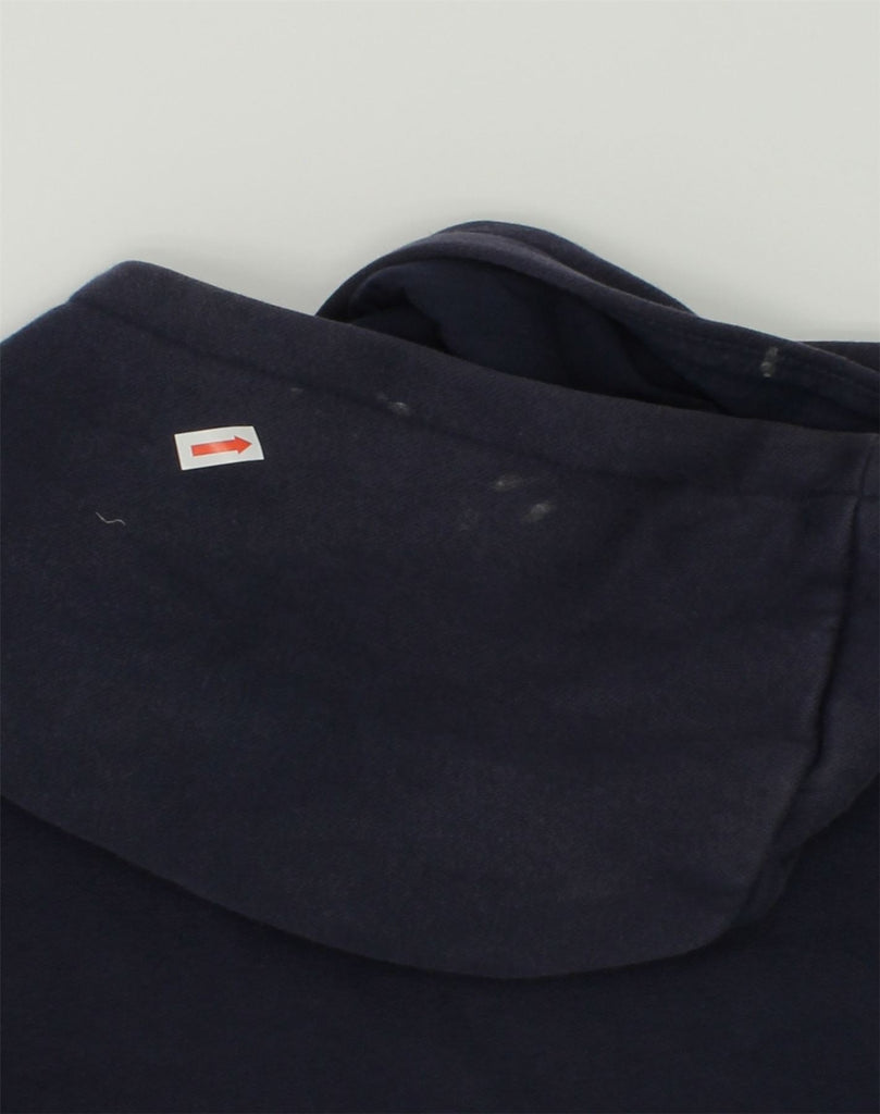 PUMA Boys Graphic Hoodie Jumper 13-14 Years Navy Blue Cotton | Vintage Puma | Thrift | Second-Hand Puma | Used Clothing | Messina Hembry 