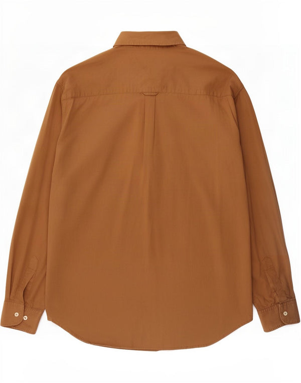 Carrera Mens Shirt 2XL Brown Cotton