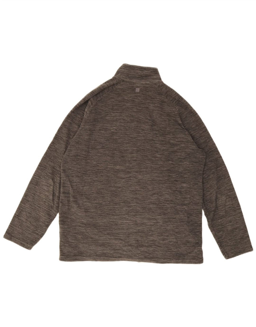 Mountain Warehouse Womens Zip Fleece Jacket UK 16 Large Grey Flecked