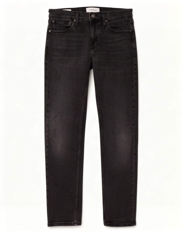 Calvin Klein Womens Straight Jeans W31 L30 Grey