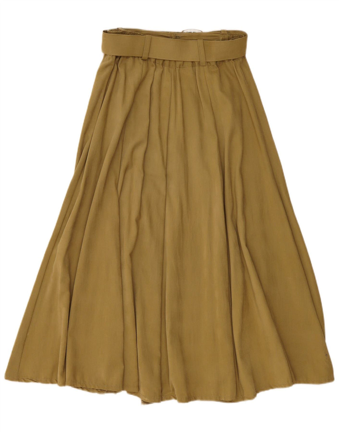 Incognito Womens Flared Skirt W28 Medium Khaki Viscose