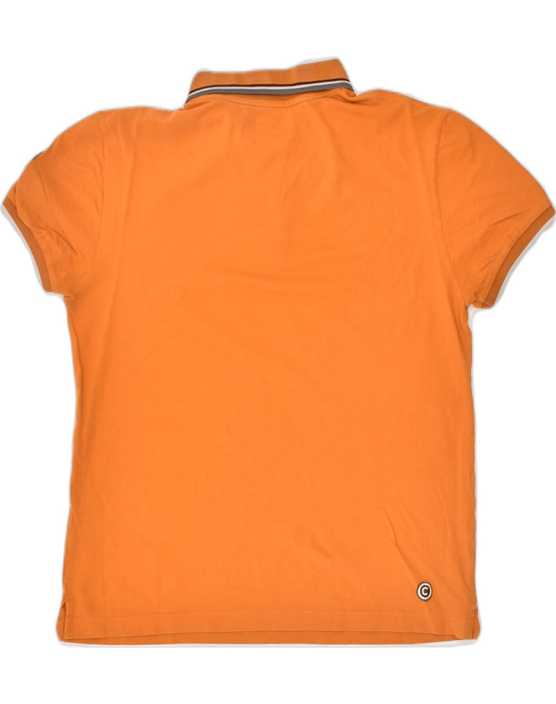 COLMAR Mens Polo Shirt Medium Orange | Vintage Colmar | Thrift | Second-Hand Colmar | Used Clothing | Messina Hembry 