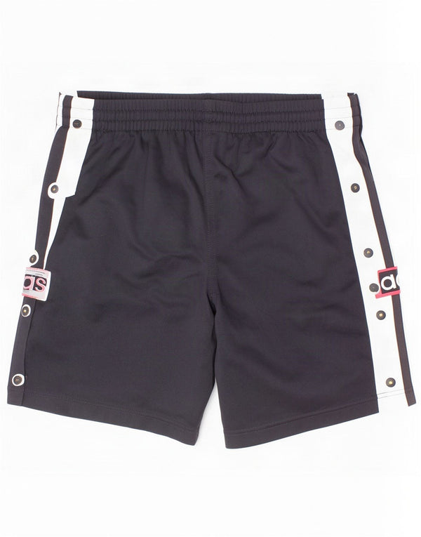 Adidas Boys Graphic Sport Shorts 11-12 Years Black Colourblock Polyester