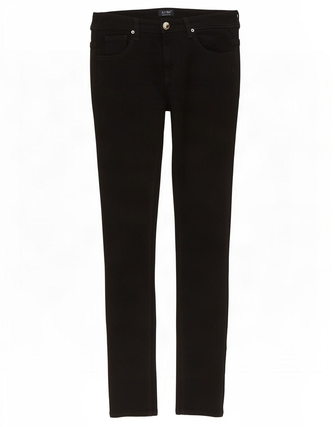 Armani Womens Skinny Jeans W26 L31 Black Polyester