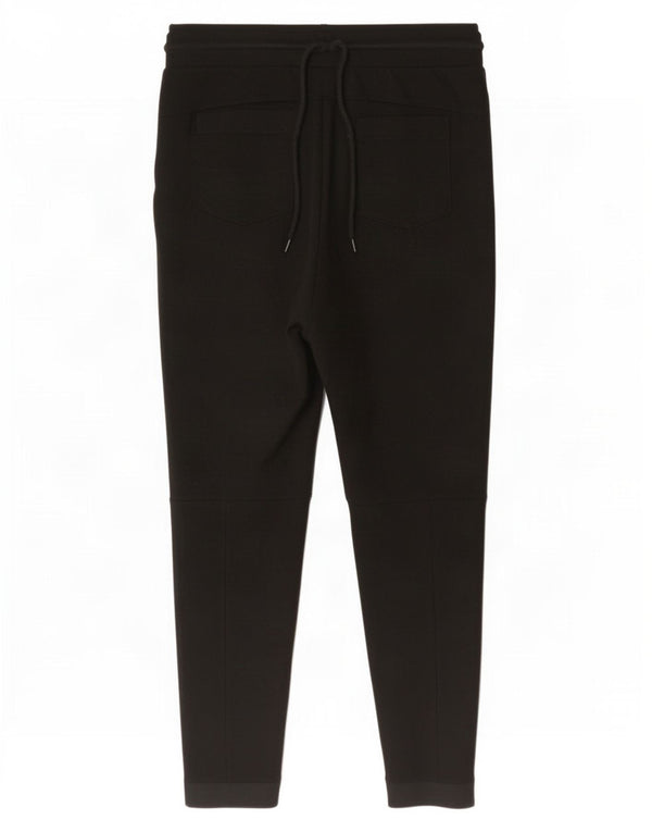 Zara Mens Tracksuit Trousers Joggers Medium Black Polyester