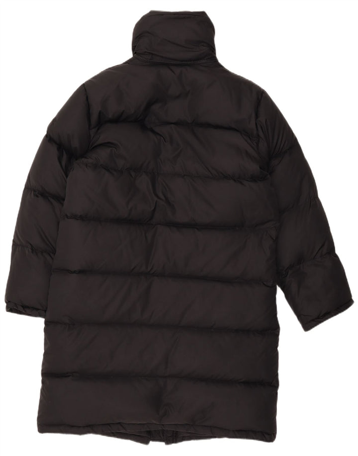 Replay Womens Oversized Padded Coat UK 6 XS Black Polyamide