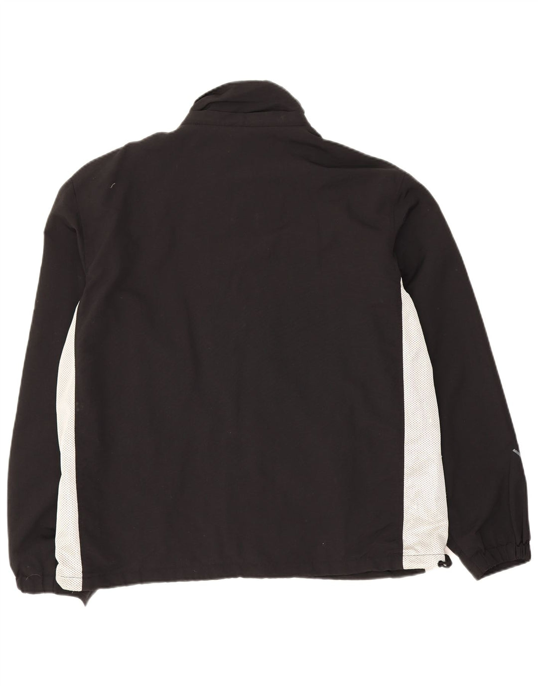 Murphy & Nye Mens Graphic Tracksuit Top Jacket Large Black Colourblock
