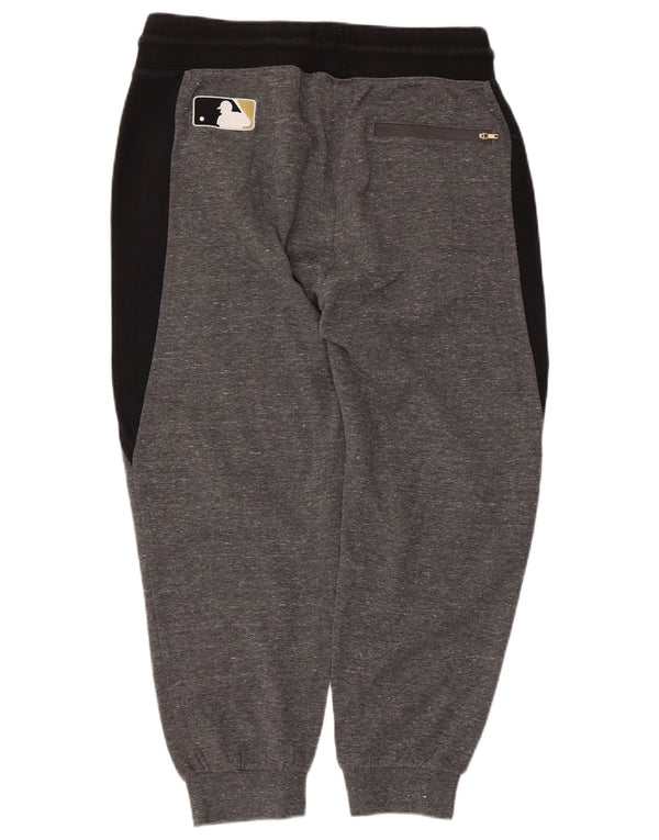Vintage Mens New York Yankees Tracksuit Trousers Joggers Large Grey