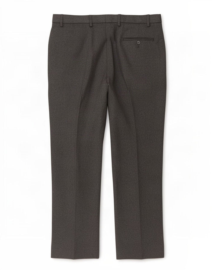 Marks & Spencer Mens Regular Fit Suit Trousers W42 L29 Grey Polyester