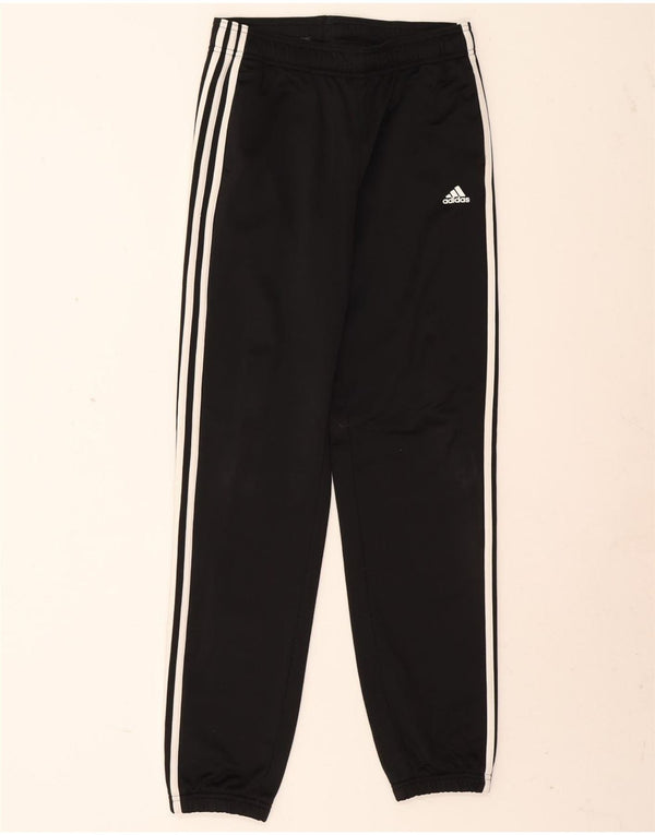 Adidas Boys Tracksuit Trousers Joggers 13-14 Years Black