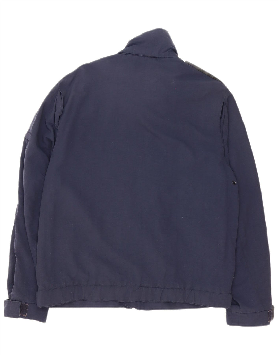 Gas Mens Utility Jacket UK 36 Small Navy Blue Polyester