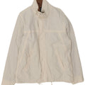Vintage Mens Rain Jacket UK 40 Large White Cotton