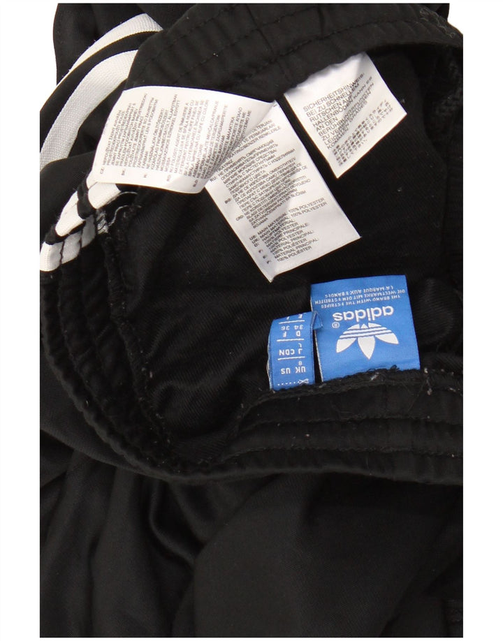 ADIDAS Womens Tracksuit Trousers UK 8 Small  Black Polyester