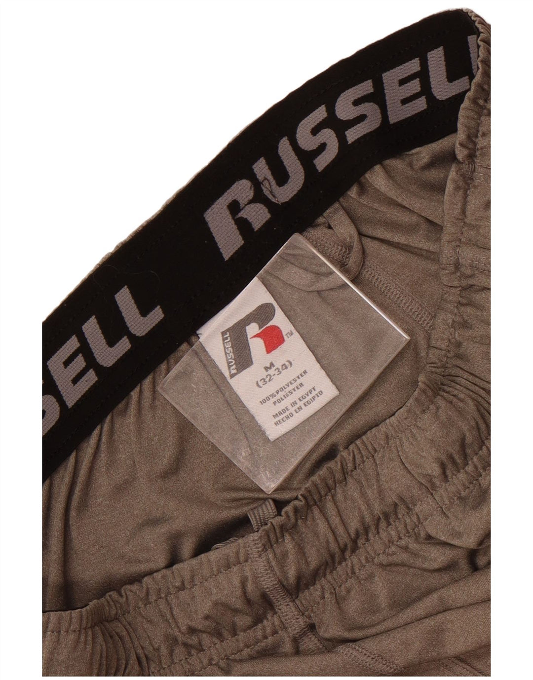 Russell Athletic Mens Sport Shorts Medium  Grey Polyester