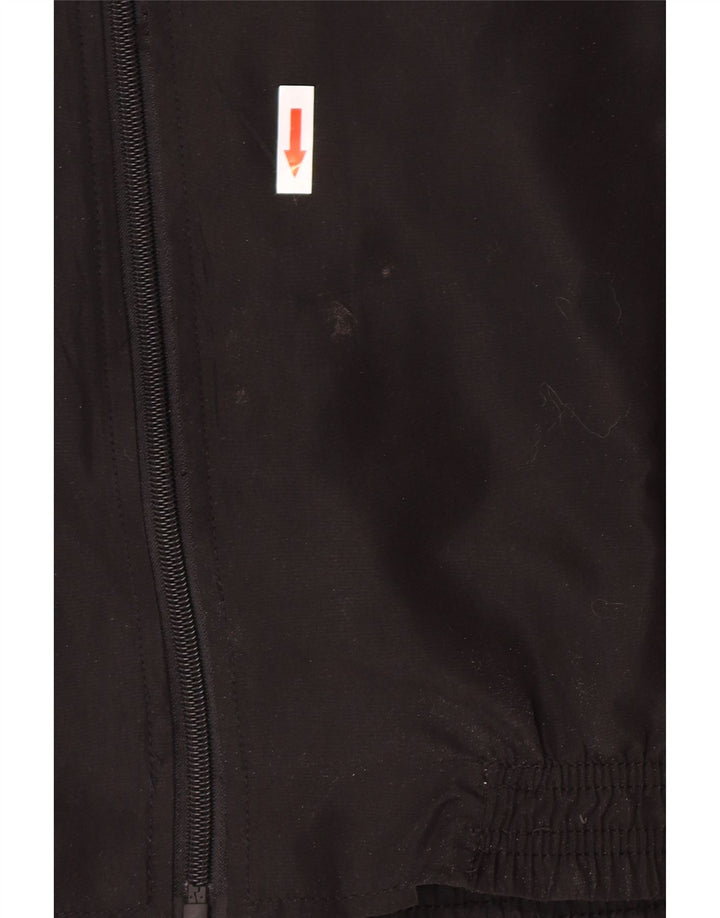 Lotto Mens Tracksuit Top Jacket XL Black Polyester Sports