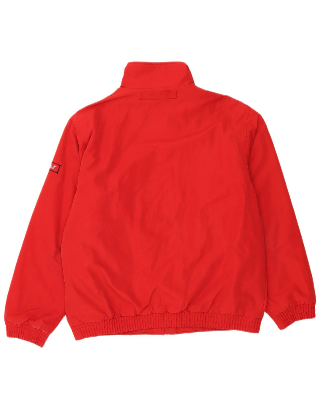 Kartel Mens Bomber Jacket UK 38 Medium Red Polyester