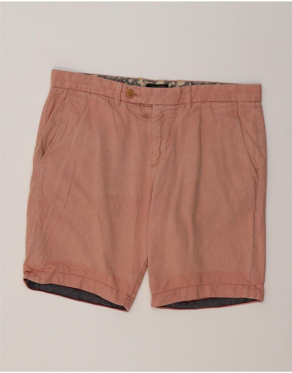 Ted Baker Mens Chino Shorts W36 Large Pink