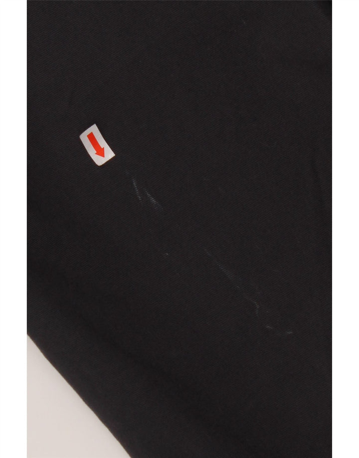 IZOD Mens Slim Fit Chino Trousers W30 L30 Navy Blue Cotton